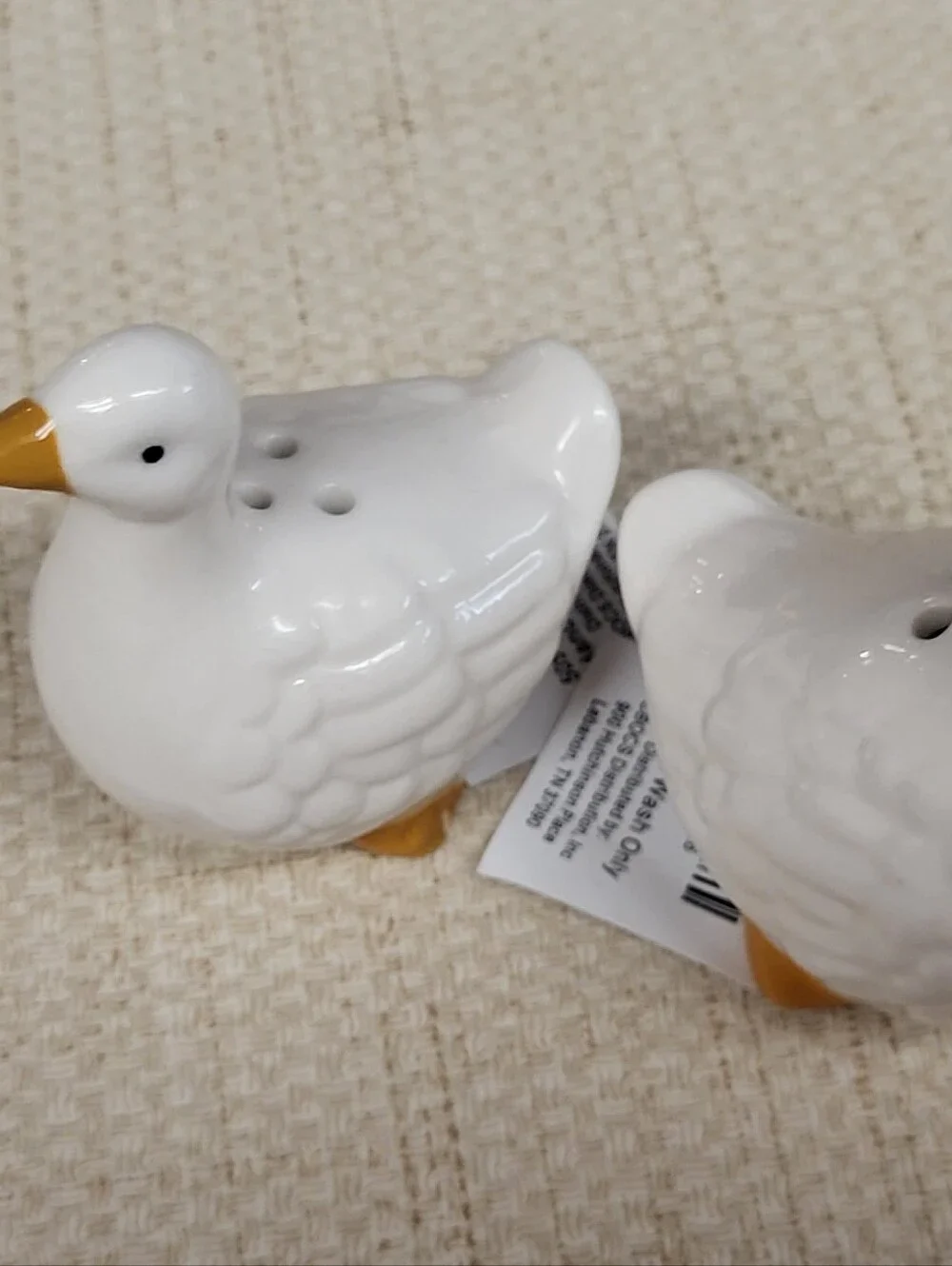 Goose Duck Mini Salt Pepper Shakers